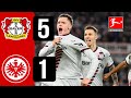 leverkusen 5-1 Frankfurt | bayer leverkusen vs Eintracht Frankfurt | HIGHLIGHTS Bundesliga 2024