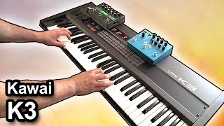 Video thumbnail for KAWAI K3 synthesizer - Ambient chillout music 【SYNTH DEMO】 by synth4ever