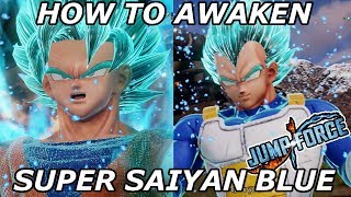 Jump Force How to Go Super Saiyan Blue Goku Vegeta and Other Characters