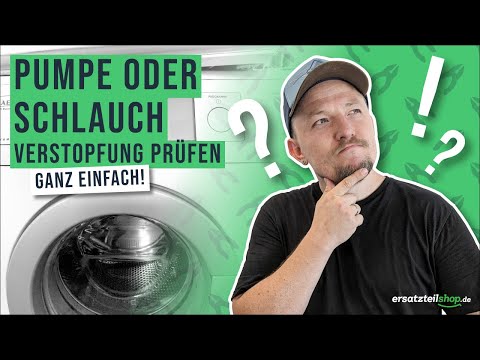 Verstopften Schlauch oder Pumpe prüfen