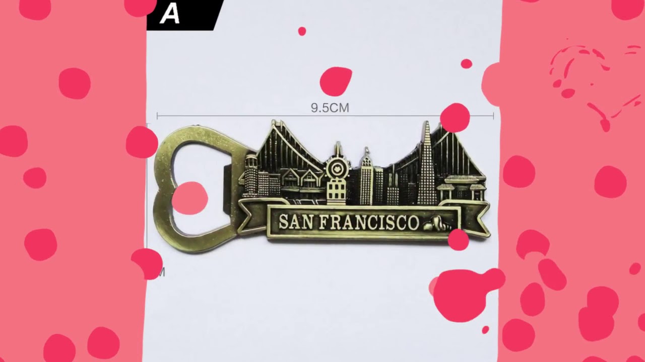 Fridge Magnet Paris souvenirs