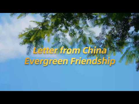 Letter from China: Evergreen friendship