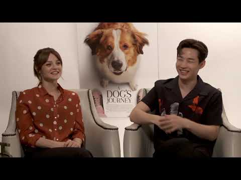 A Dog’s Journey || Kathryn Prescott & Henry Lau Generic Junket Interview || #SocialNews.XYZ Video