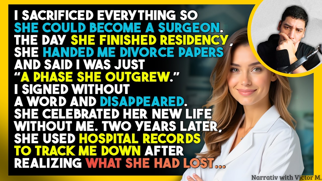 She Handed Me Divorce Papers at Her Peak—But the real story started after I vanished...
