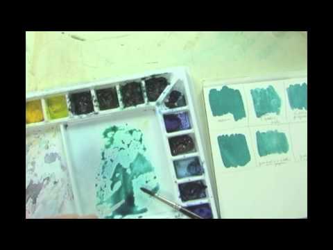 Painting Watercolors- Gum Arabic vs. Lifting Preparation