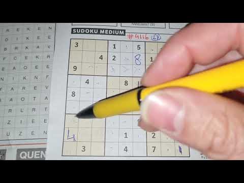 Our Daily Sudoku practice continues. (#4116) Medium Sudoku. 02-12-2022