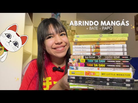 Manga Unboxing + Gossiping about Manga Collection ✨📦