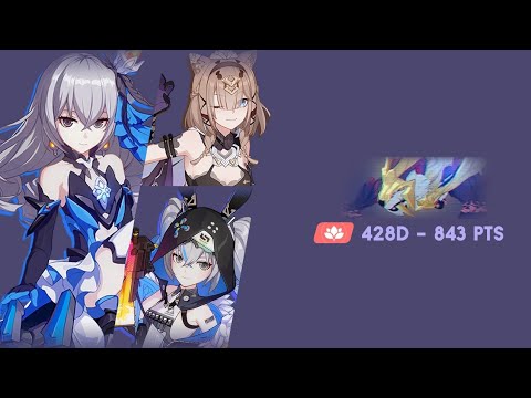 [Honkai Impact 3rd] EX Abyss Red Lotus - Huodou (ICE up) 428D | 843pts | ss1 HoR RC HB