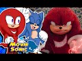 Movie Sonic and Movie Knuckles React To Knuckles Series Official Trailer!!