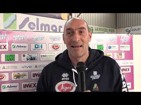 La Sigel Marsala Volley batte Altino 3-0, intervista a coach Marco Bracci