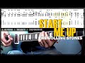 Start Me Up | Guitar Cover Tab | Chords Lesson | Original Tuning | BT w/ Vocals 🎸 THE ROLLING STONES