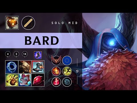 Bard Mid vs Xerath - EUW Grandmaster Patch 26.01