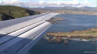 preview picture of video 'ANZ457 - Air New Zealand 737-300 - Auckland to Wellington'