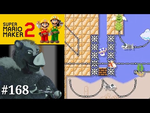 Challenge Levels (Super Mario Maker 2 #168)