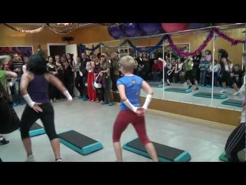Клуб "Time Fitness" 24.12.11г. - Степ - Силовой