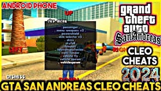 How To Install Cleo Mods In GTA San Andreas Original Android | Scripts Cheats Menu In GTA SA Mobile