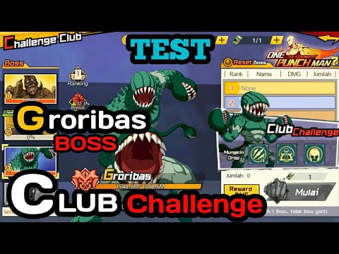 BOSS Groribas!TAHAN SAMPE RONDE 10?! | ONE PUNCH MAN THE STRONGEST