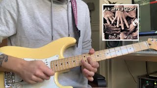 I Want You - Bon Jovi (Guitar cover by Jesper)