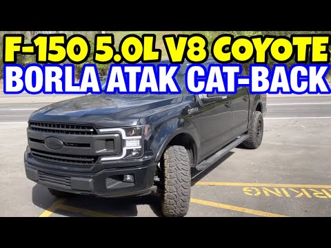 2018 Ford F-150 5.0L V8 Dual Exhaust w/ BORLA ATAK CAT-BACK!
