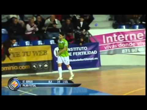 Gol Sergio (3-0) Palma Futsal - Jaén Paraíso Interior. J22, Primera Div