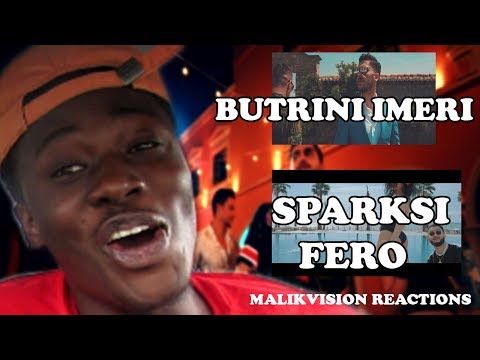 AMERICAN REACTS TO ALBANIAN MUSIC ( Butrint Imeri - Ma Chérie , Sparksi ft. Fero - Mamacita ) | 2018