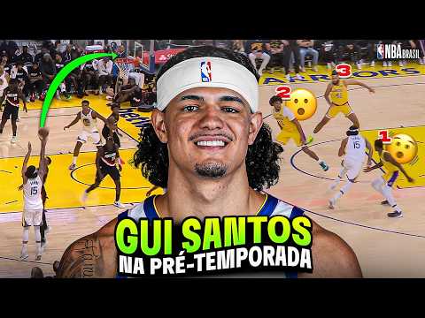 GUI SANTOS 🇧🇷 in the NBA Preseason - Warriors Player Highlights