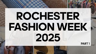 Behind The Scenes Interviews at Rochester Fashion Week 2025 w/ Adrian Jules – Part 1