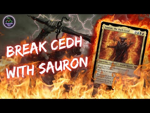 Sauron, the Dark Lord: CEDH Deck Tech // Lord of the Rings: Tales of Middle-Earth #mtg #cedh