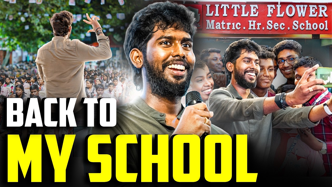 Back to My School as Chief Guest | Little Flower School