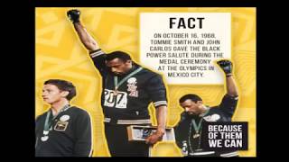 John Carlos and Tommie Smith shared in Sports Activism during the 1968 Olympics