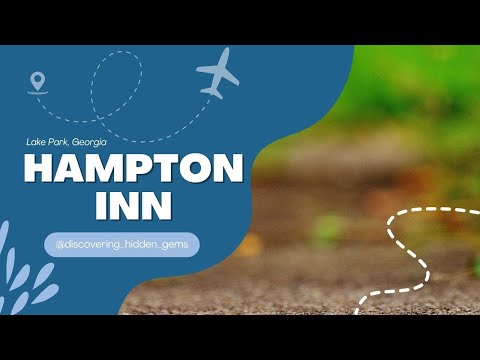 Hampton Inn Lake Park King Room Tour (Near Valdosta, Georgia)
