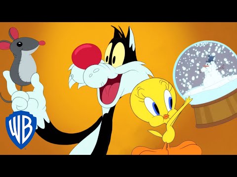 Looney Tunes em Português 🇧🇷 | Brasil | Compras de Natal com Piu-Piu e Frajola 🎁 | WB Kids