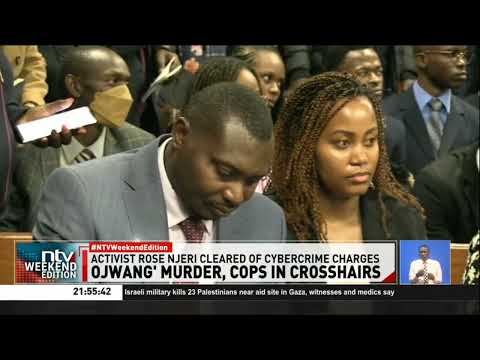 Constable Mukhwana detained 21 days as probe into blogger's murder deepens