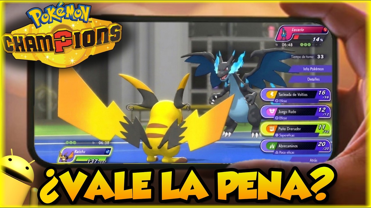 ¿Es TAN HORRIBLE Como Dicen? - Pokemon Champions Android Gameplay (F2P)