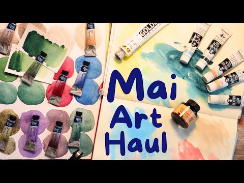 Mai Art Haul - swatchen, mischen und wundern