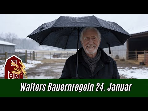 Walters Bauernregeln für den 24. Januar