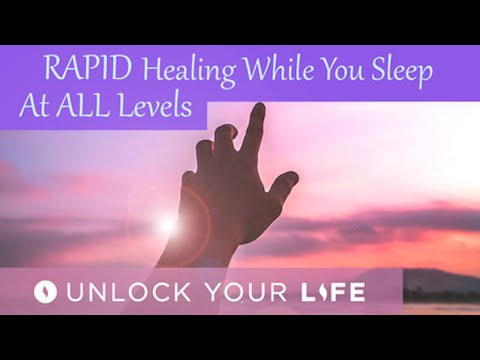 Rapid Healing While You Sleep at ALL Levels Hypnosis (with the help of the Superconscious) Video