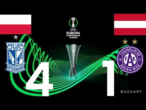 Lech Poznan 4-1 Austria Wien | UECL 22/23