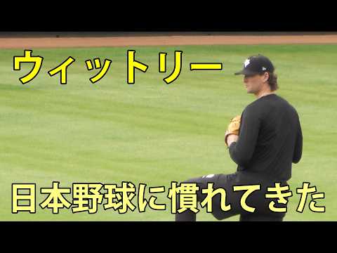ウィットリー 日本野球に慣れてきた ジャイアンツ球場 2026.4.20