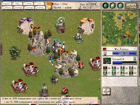 Seven Kingdoms Ancient Adversaries Multiplayer gameplay