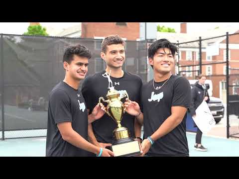 Johns Hopkins Men's Tennis - 2022 Centennial Conference Championship - Match Highlights