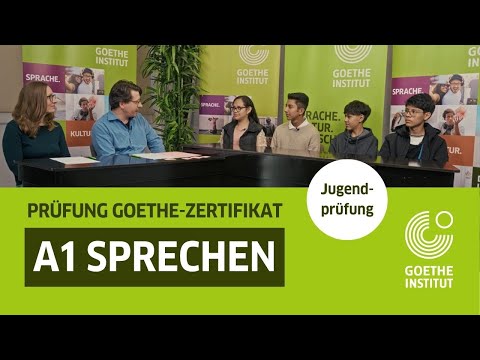 Goethe-Zertifikat A1: Fit in Deutsch 1 – Sprechen Jugendliche | German A1 Oral Exam Young people