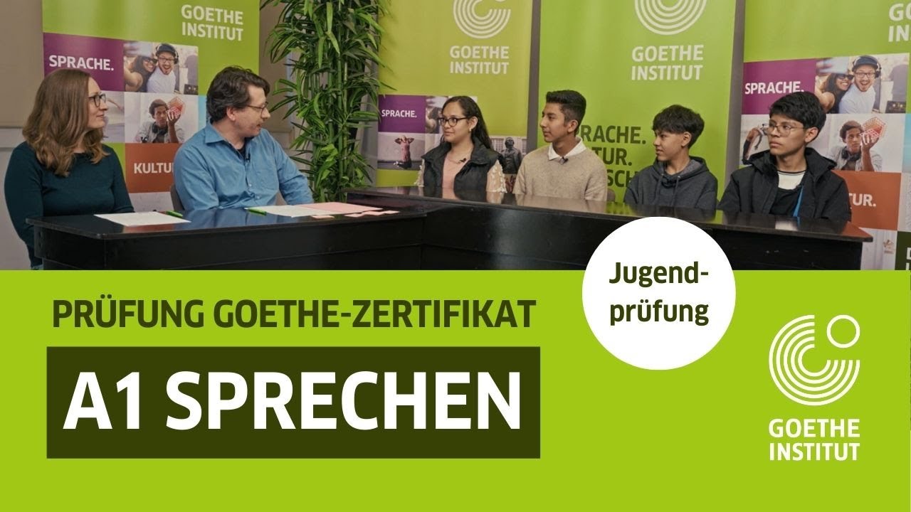 Goethe-Zertifikat A1: Fit in Deutsch 1 – Sprechen Jugendliche | German A1 Oral Exam Young people