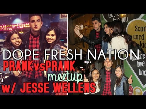 PrankvsPrank MEETUP! NYC | Meeting Jesse Wellens! DOPE FRESH NATION