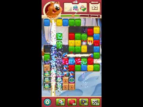 Toon Blast Level 7708 - NO BOOSTERS 🐻🐺🐱 | SKILLGAMING ✔️