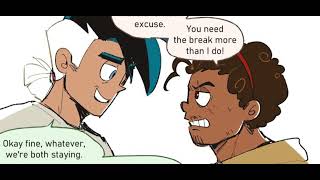 izbubbles’ “Graveyard Shift” Comic Dub