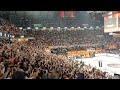 Galatasaray Fans in a Basketball Game Against Efes - Crazy Atmosphere