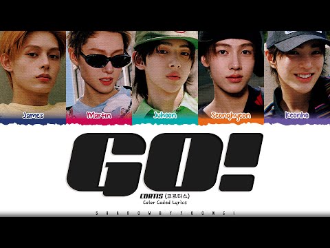 [CORRECT] CORTIS 'GO!' Lyrics (코르티스 GO! 가사) [Color Coded Han_Rom_Eng] | ShadowByYoongi