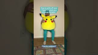 Poké wrote off #physiotherapist #pokemon #dpt #physicaltherapist #pokemonplush #pokemoncollector