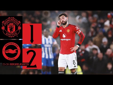Defeat In The FA Cup | Man Utd v Brighton | Highlights